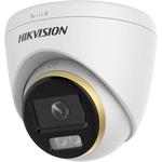 Hikvision HDTVI analog Turret hybrid camera DS-2CE72KF3T-LE(2.8mm), 5MP, 2.8mm, ColorVu, PoC