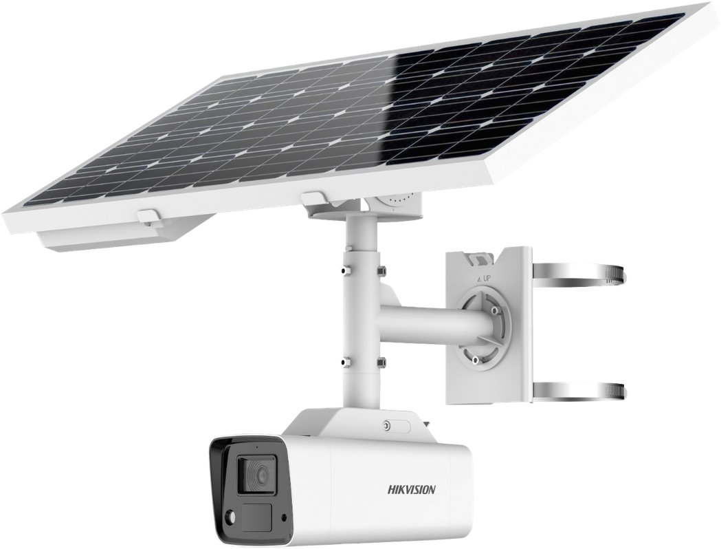 Hikvision IP Bullet camera DS-2XS2T47G0-LDH/4G/C18S40(6mm), with LTE and solar, 4MP, 6mm, ColorVu, 64GB eMMC