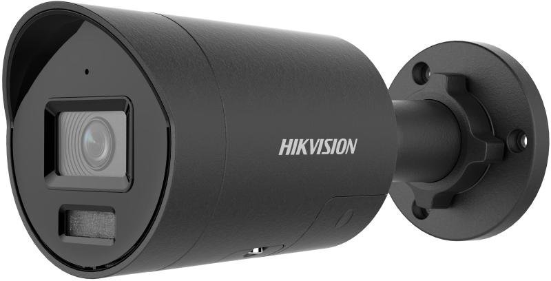Hikvision IP bullet hybrid camera DS-2CD2087G2H-LIU/SL(2.8)eF/BLACK, 8MP, 2.8mm, ColorVu, strobe , black