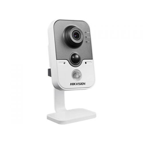Hikvision IP cube kamera DS-2CD2442FWD-IW, 4MP, 2688x1520, 20fps, IR10m, IRcut, PIR, WiFi, obj. 2.8mm, SD, PoE