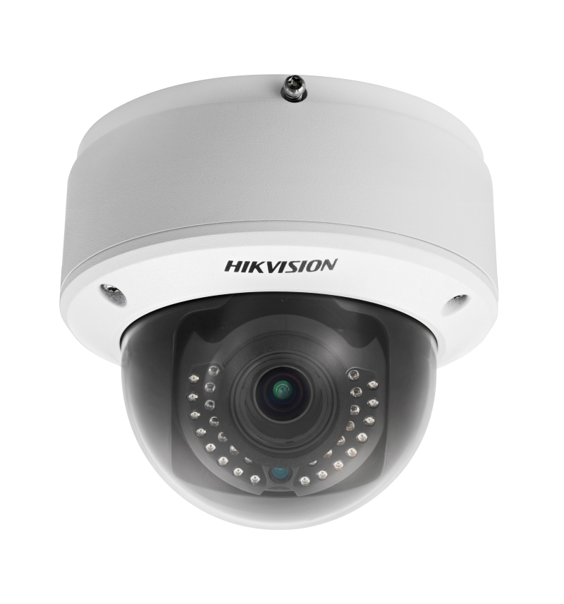 Hikvision IP dome kamera DS-2CD4112F-IZ, 1.3MP, 1280x1024, 25fps/50fps, 30m IR, IRcut, obj. 2.8-12mm, SD, PoE, indoor