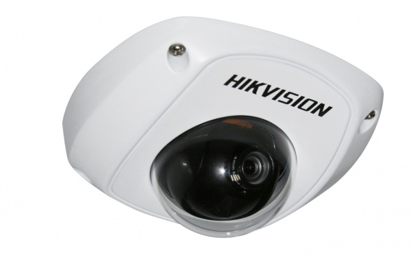 Hikvision IP mini dome camera DS-2CD2510F/28, 1,3MP, 1280x960, 25fps, IP66, obj.2.8mm, SD, PoE