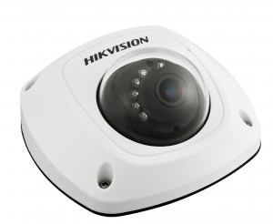 Hikvision IP mini dome camera DS-2CD2512F-I, 1,3MP, 1280x960, 25fps, IR-10m, IRcut, IP66, obj. 4mm, SD slot, DC12V/PoE