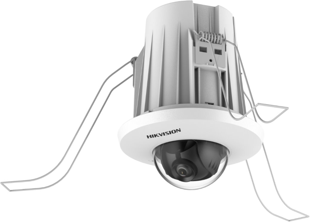 Hikvision IP mini dome in-ceiling camera DS-2CD2E23G2-U(2.8mm), 2MP, 2.8mm, microphone, AcuSense