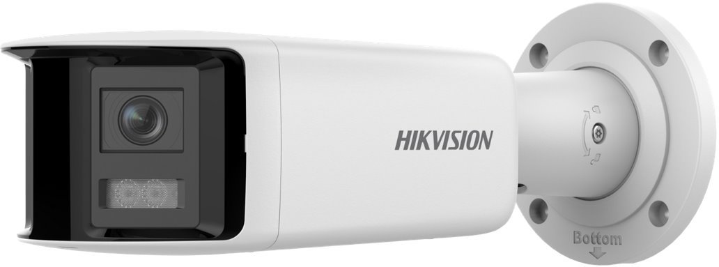 Hikvision IP Panoramatic Bullet camera DS-2CD2T46G2P-ISU/SL(2.8mm)(C), 4MP, 2x 2.8mm, AcuSense