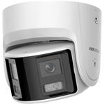 Hikvision IP Panoramatická Turret kamera DS-2CD2347G2P-LSU/SL(2.8mm)(C), 4MP, 2x 2.8mm, ColorVu