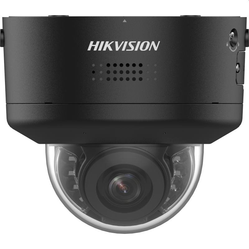 Hikvision IP PTRZ dome camera DS-2CD2786G2H-IPTRZS2U/SL(2.8-12mm), 8MP, 2.8-12mm, AcuSense, audio, alarm, strobe, black