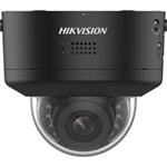 Hikvision IP PTRZ dome hybrid camera DS-2CD2747G2H-LIPTRZS2U/SL(2812)BLK, 4MP, 2.8-12mm, AcuSense, audio, alarm, strobe, black