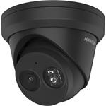 Hikvision IP turret camera DS-2CD2343G2-IU(BLACK)(2.8mm), 4MP, 2.8mm, audio, black, AcuSense