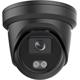 Hikvision IP turret camera DS-2CD2347G2-LU(BLACK)(2.8mm)(C), 4MP, 2.8mm, mic, black, ColorVu