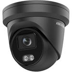 Hikvision IP turret camera DS-2CD2347G2-LU(BLACK)(2.8mm)(C), 4MP, 2.8mm, mic, black, ColorVu