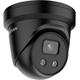 Hikvision IP turret camera DS-2CD2386G2-IU(2.8mm)(C)(BLACK), 8MP, 2.8mm, mikrofon, black, Acusense