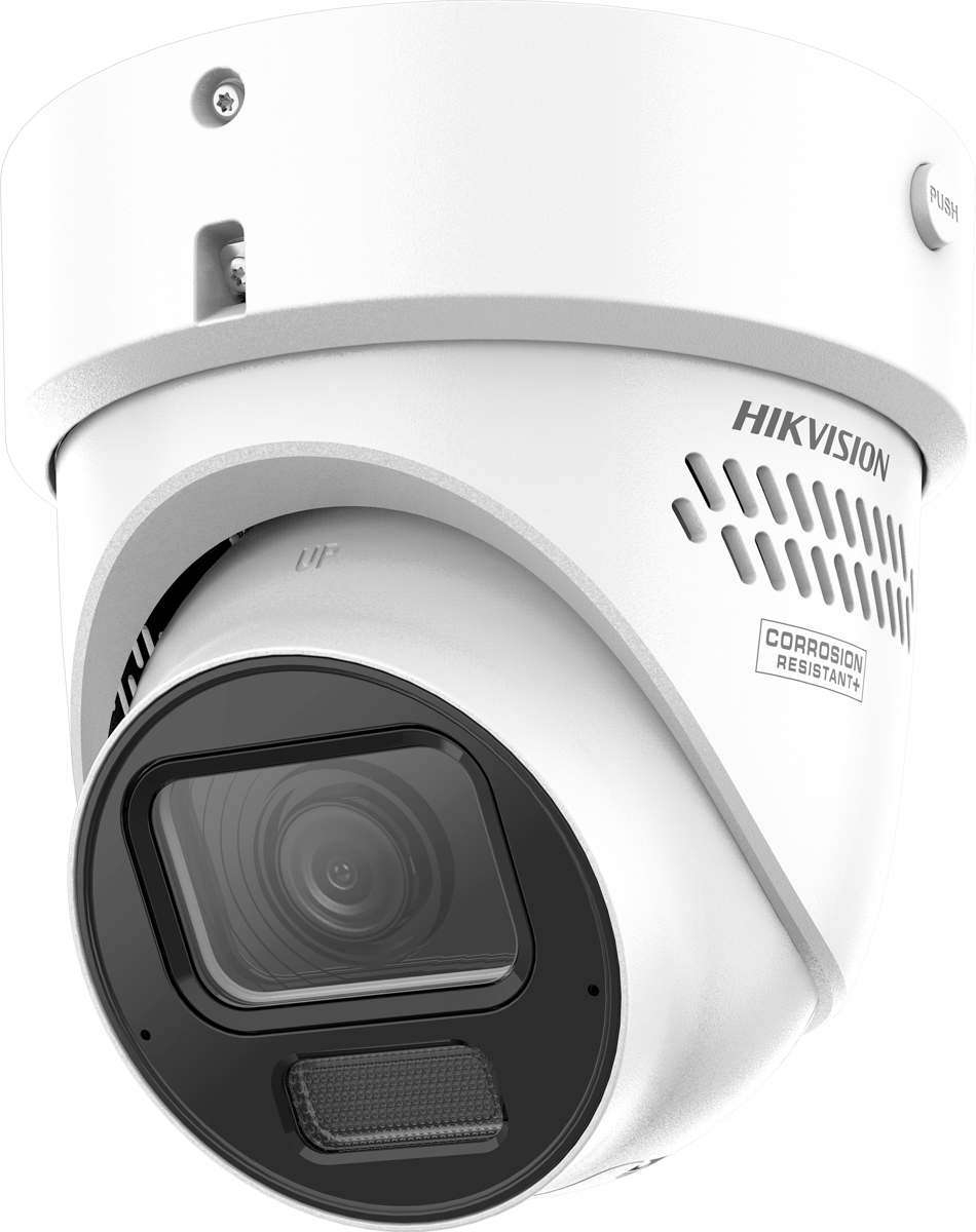 Hikvision IP Turret Hybrid Camera DS-2CD2H46G2H-IZS2UY/SL(2.8-12mm), 4MP, LED/IR 40m, AcuSense