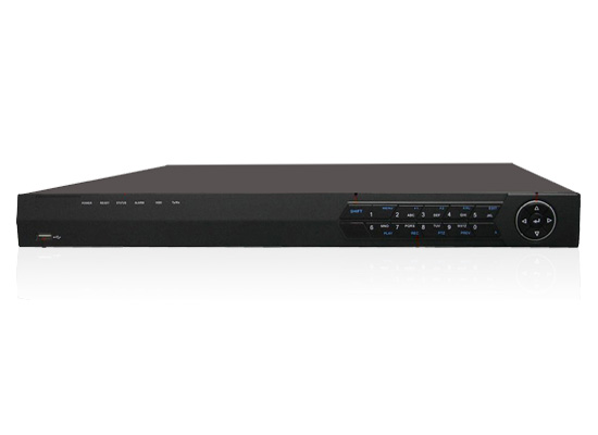 Hikvision NVR 16 channel DS-7616NI-ST, 16x IP kamera, 2x HDD, HDMI, VGA, BNC, 1x LAN, 2x USB , 1U