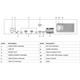 Hikvision NVR DS-9616NI-I8, 16 channels, 8x HDD