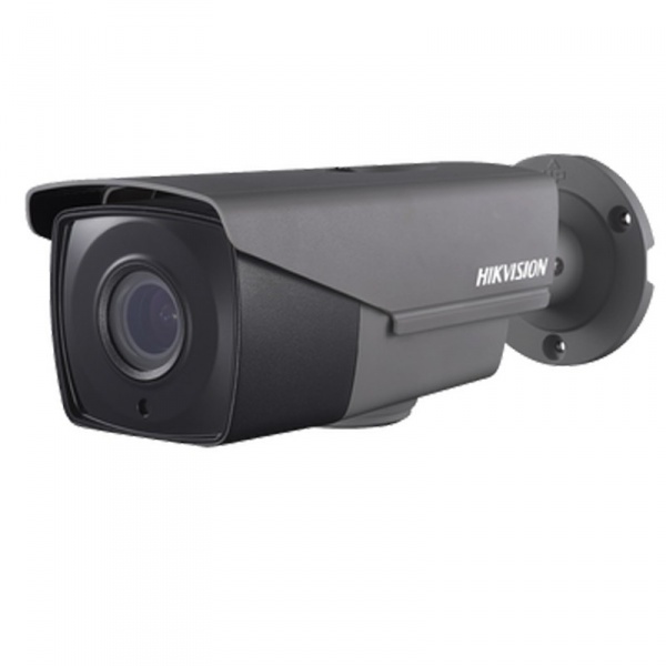 Hikvision TurboHD bullet camera DS-2CE16D7T-IT3Z/G, 2MP, 1920x1080, IR-cut, 40m IR, motor zoom, obj.2.8-12mm, IP66, gray