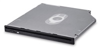 HITACHI LG - interní mechanika DVD-W/CD-RW/DVD±R/±RW/RAM/M-DISC GS40N, Slim, 9.5 mm Slot, Black, bul