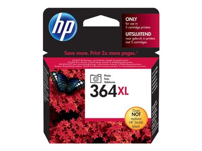 HP 364XL Photo Black Ink cart with Vivera Ink, HP 364XL Photo Black Ink Cartridge with Vivera Ink