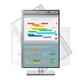 HP LCD E243i 24 1920x1200, panel IPS w/LED micro-edge, jas 300 cd/m2, 1000:1, 5 ms g/g, VGA, DP 1.2,