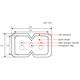 Huawei FTTR transparent self-adhesive optical patch cord, ,XC/UPC,SC/UPC,SM, 15m