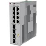 Huawei S210I-8T4SX Gigabit smart industrial switch, 2x SFP, 2x SFP+, redundant power