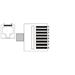 Image Transmitter / Receiver: TR-1AUZ (BNC pin) power over twisted pair.