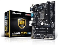 GIGABYTE MB Sc LGA1151 H110M-S2PV, Intel H110, 2xDDR4, VGA, mATX