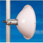 JIROUS JRC-24DD DuplEX (SMA) 24dBi Parabolic Directional Antenna with 2x SMA Connector (2pack)
