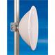 JIROUS JRC-24DD MIMO PriS Antenna for bipolar radios with waveguide bayonet, 24dBi (2pack)