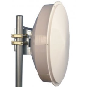 Jirous JRE-34EX UPB, duplex directional parabolic antenna with collar for UBNT PBM10, 34dBi, 2-pack