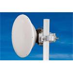 JIROUS JRMC-400-24/26 Al parabolic antenna with precision mount for Alcoma radio units