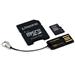 Kingston 16 gigabytes Multi Kit / Mobility Kit - 16 gigabytes MicroSDHC Card Adapter