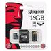Kingston 16 gigabytes Multi Kit / Mobility Kit - 16 gigabytes MicroSDHC Card Adapter