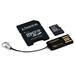 Kingston 16 gigabytes Multi Kit / Mobility Kit - 16 gigabytes MicroSDHC (Class 10) Card Adapter