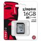 Kingston 16GB SecureDigital (SDHC) Memory Card (Class 10)