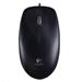 Logitech B100 Optical Mouse Black, USB, Black