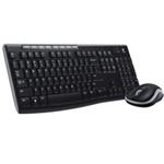 Logitech Wireless keyboard mouse Wireless Desktop MK270, EN, Unifying