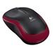 Logitech Wireless Mouse M185 Wireless Mouse Red, red, support Unifying