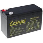 Long 12V 7.2Ah lead acid battery F2 (WP7.2-12 F2)