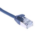 Masterlan comfort patch cable U/FTP, extra slim, Cat6A, 0,25m, blue, LSZH