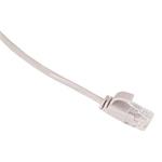 Masterlan comfort patch cable UTP, extra slim, Cat6, 0,25m, grey