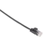 Masterlan comfort patch cable UTP, extra slim, Cat6, 2m, black