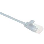 Masterlan comfort patch cable UTP, flat, Cat6, 0,25m, grey