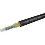 Masterlan DROPX universal fiber optic drop cable - 24F 9/125, SM, LSZH, black, G657A2, 1000m