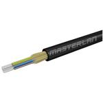 Masterlan DROPX universal fiber optic drop cable - 24F 9/125, SM, LSZH, black, G657A2, 1m