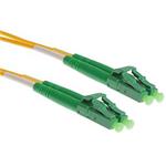 Masterlan fiber optic patch cord, LCapc-LCapc, Singlemode 9/125, duplex, 10m