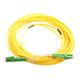 Masterlan fiber optic patch cord, LCapc-LCapc, Singlemode 9/125, duplex, 15m