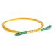 Masterlan fiber optic patch cord, LCapc-LCapc, Singlemode 9/125, duplex, 2m