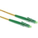 Masterlan fiber optic patch cord, LCapc-LCapc, Singlemode 9/125, simplex, 15m