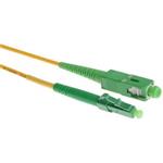 Masterlan fiber optic patch cord, LCapc-SCapc, Singlemode 9/125, simplex, 1m